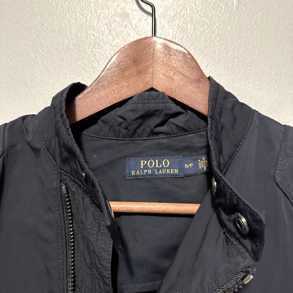 Polo Ralph Lauren Moto Racer RLL Grand Prix Jacket size S Navy - Picture 7 of 17